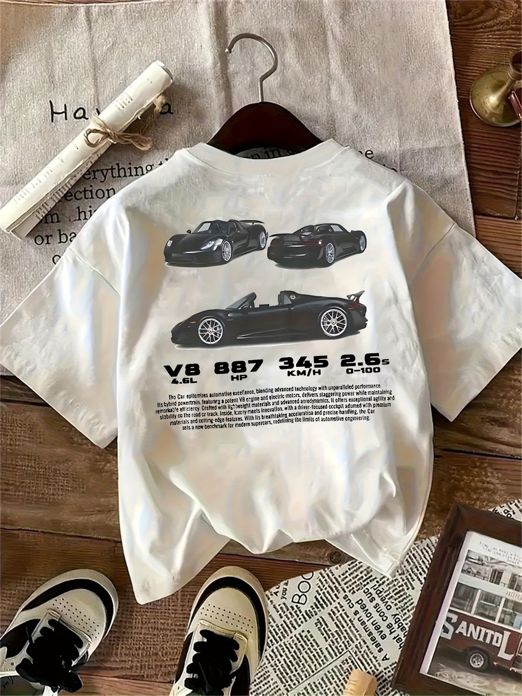 Porsche Carrera GT Graphic T-Shirt