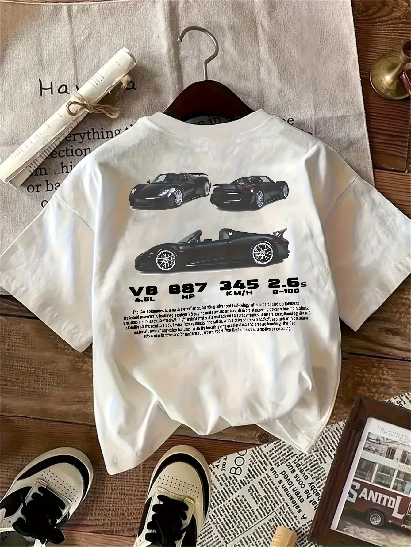 Porsche Carrera GT Graphic T-Shirt