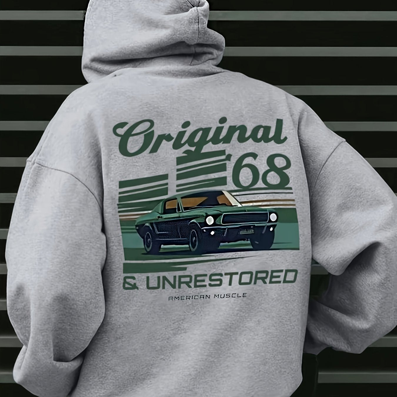 1968 Ford Mustang GT Fastback Hoodie