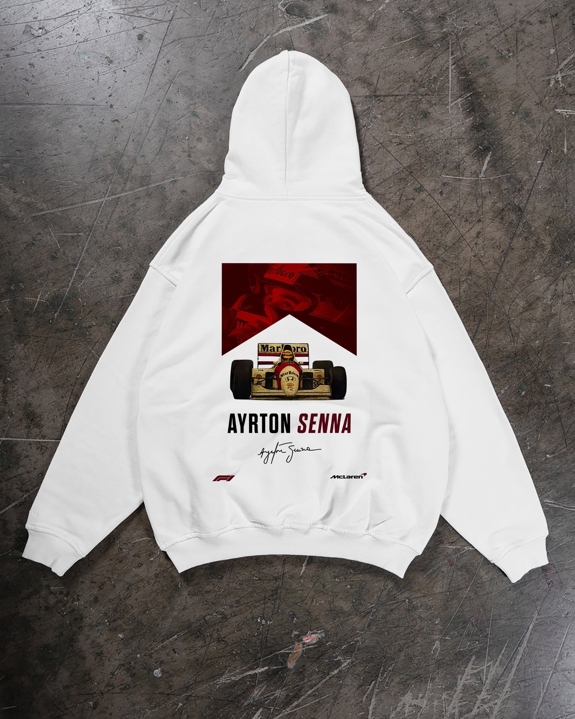 Ayrton Senna Racing Hoodie