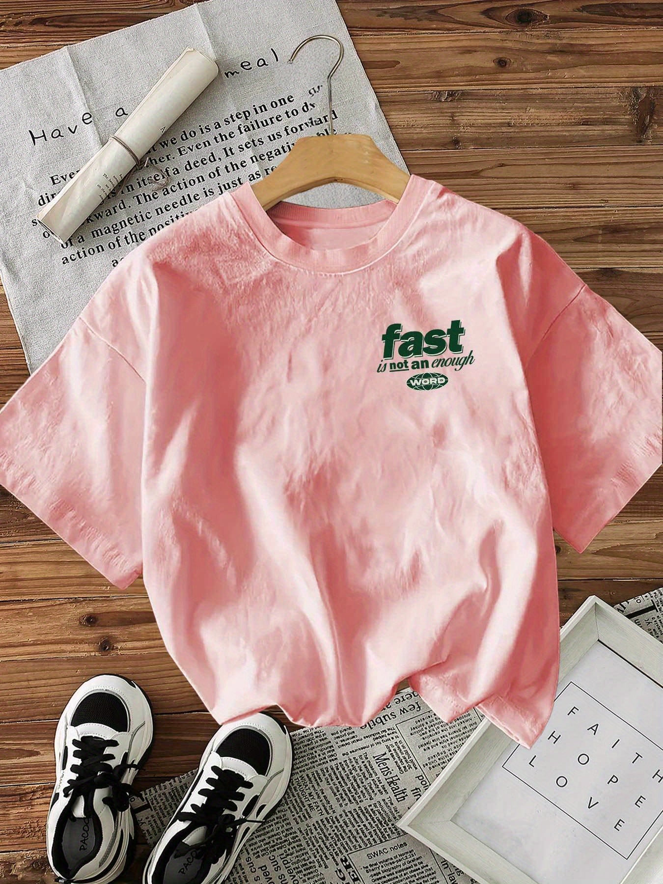 "Fast is Not Enough" Graphic T-shirt