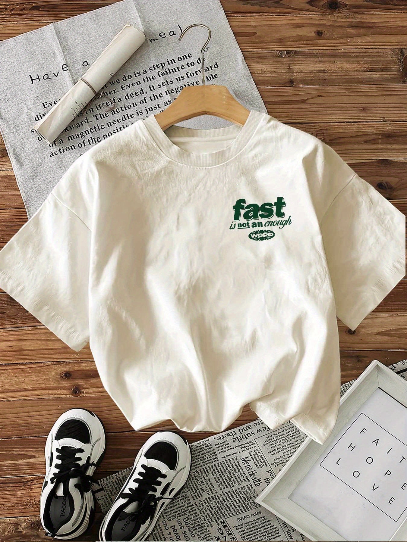 "Fast is Not Enough" Graphic T-shirt