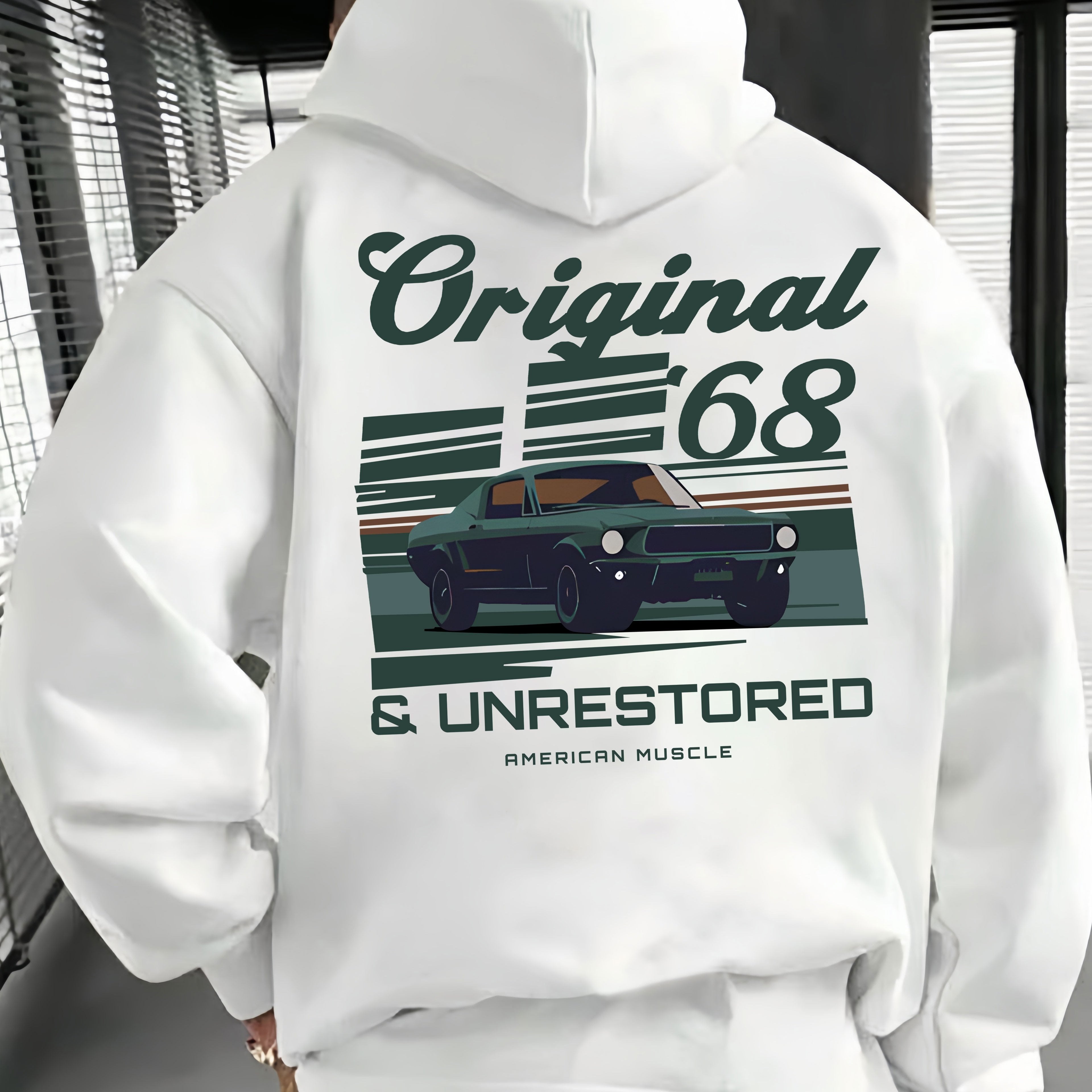 1968 Ford Mustang GT Fastback Hoodie