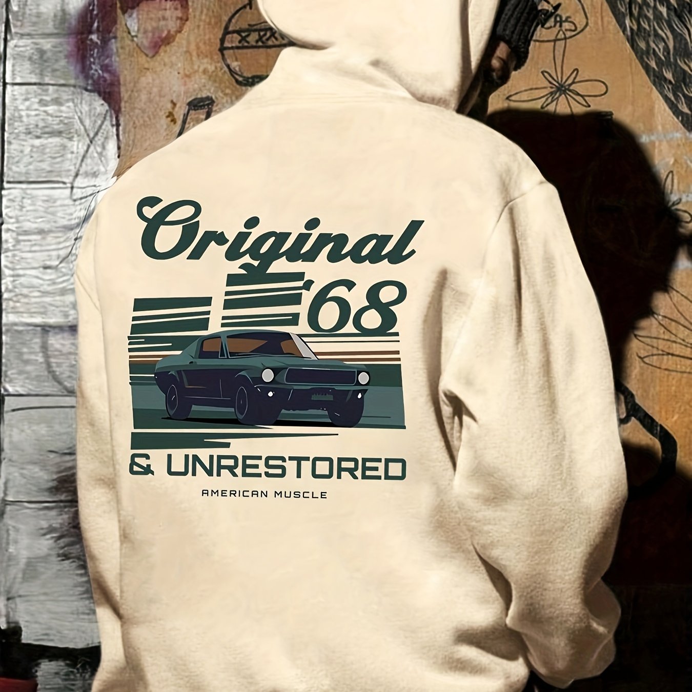 1968 Ford Mustang GT Fastback Hoodie