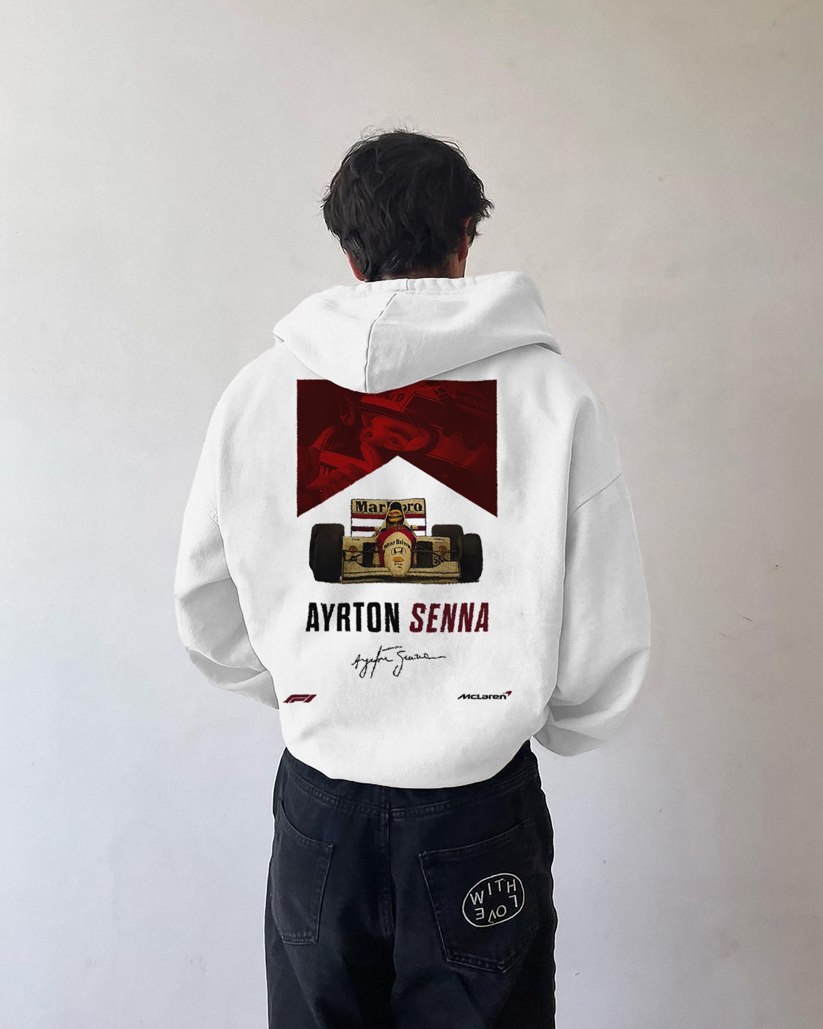 Ayrton Senna Racing Hoodie