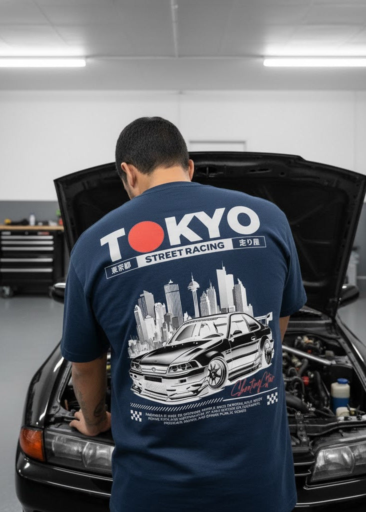 Tokyo Street Racing Graphic T-Shirt